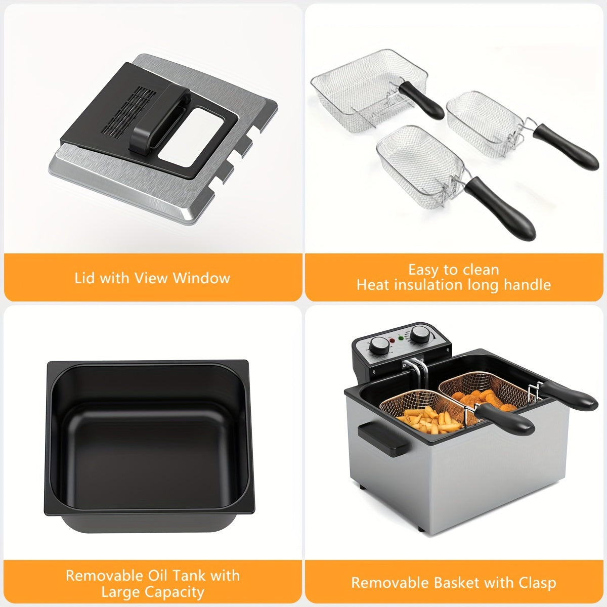 Stainless Deep Fryer