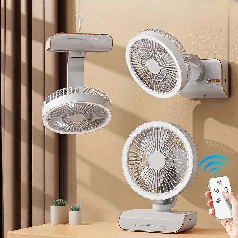 4000mAh 5-Speed Rechargeable Portable Fan