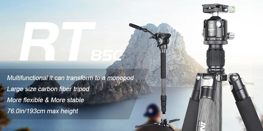 Z-type tilting tripod head