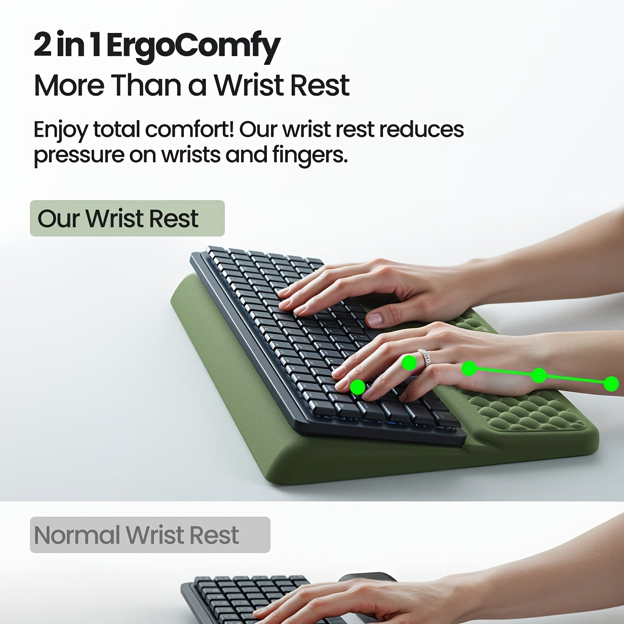 Ergonomic Keyboard Wrist Rest