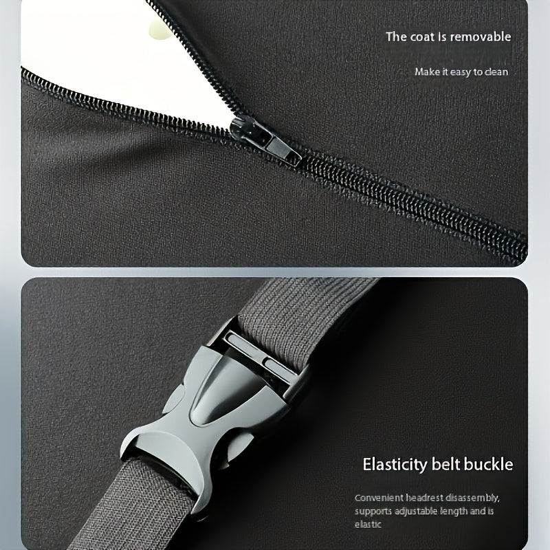 Ergonomic Double Lumbar Support Car Seat Cushion