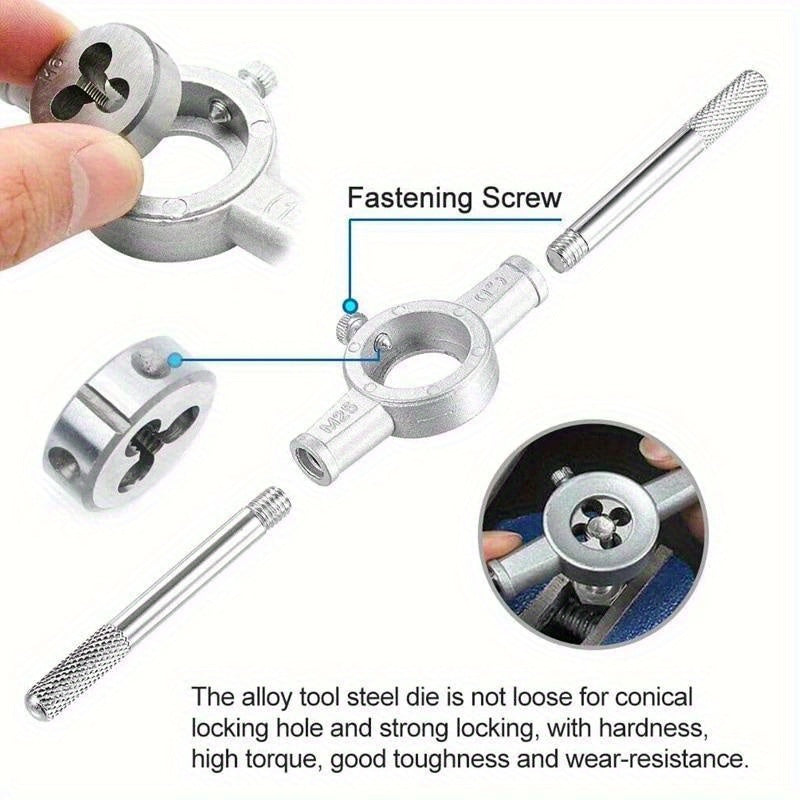 40pcs M3-M12 Multifunctional Tap and Die Set