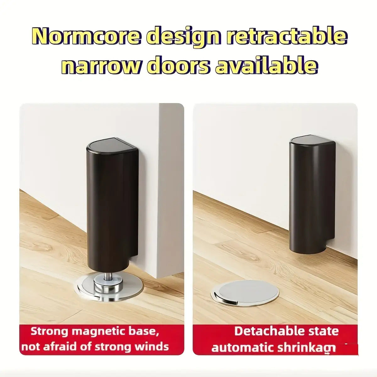Ultra-Narrow Magnetic Door Stopper