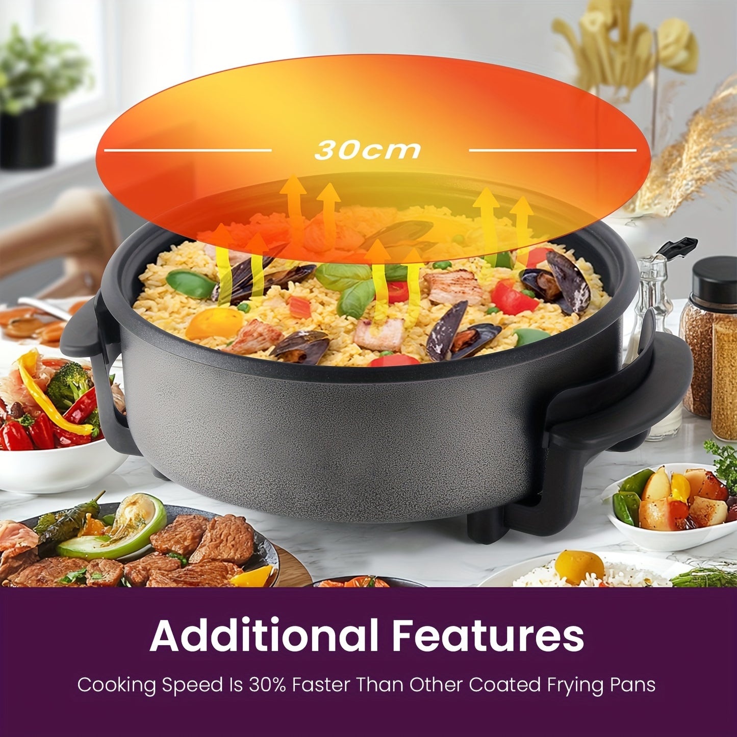 Multifunctional electric hot pot