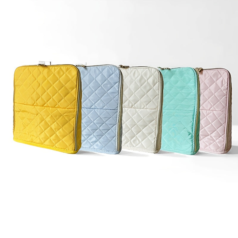 9 Compartments Large-capacity Zippered Pencil Case