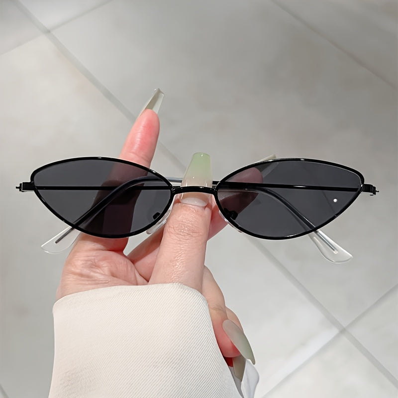 Unisex Cat-Eye Glasses with Candy Color Lenses