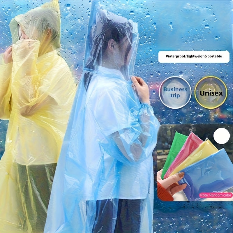 100pcs Unisex Raincoat