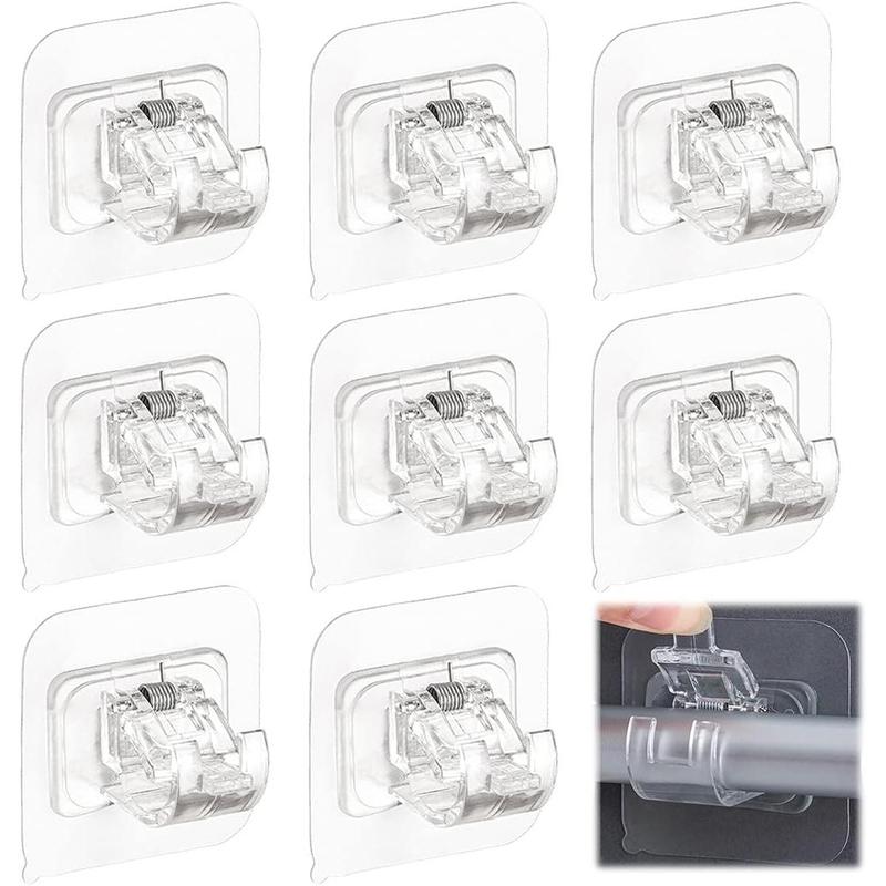 Adjustable Drapery Self Adhesive Curtain Rod Brackets