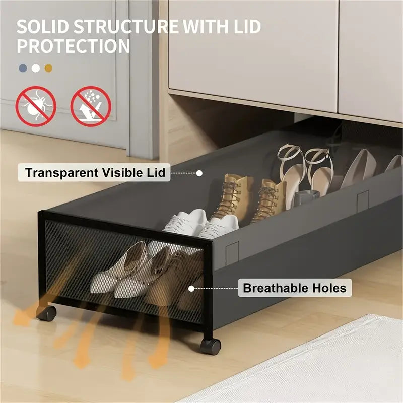 Under Bed Storage Cabinet With Wheels