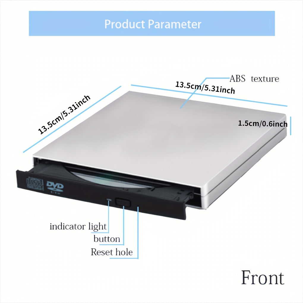 Ultra-thin portable optical drive