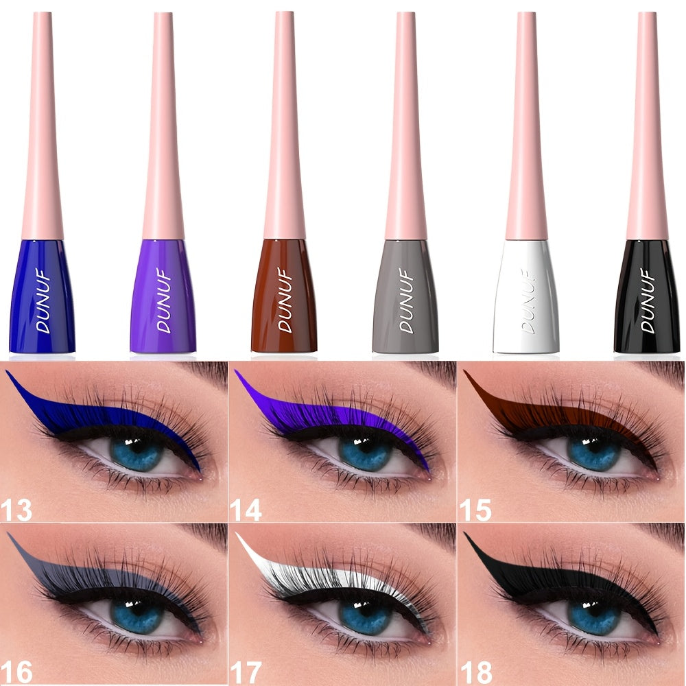 Waterproof Long-Wearing Liquid Eyeliner - Smudge-Resistant