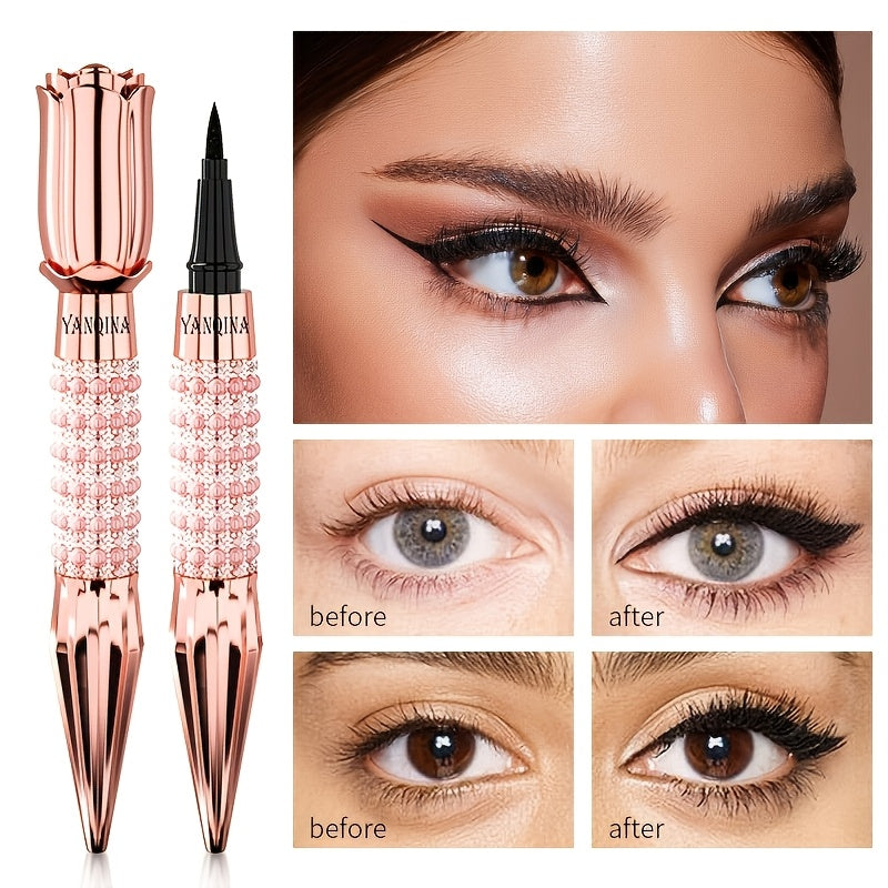 Long Wear Waterproof and Sweat Proof Black Liquid Eyeliner Pen