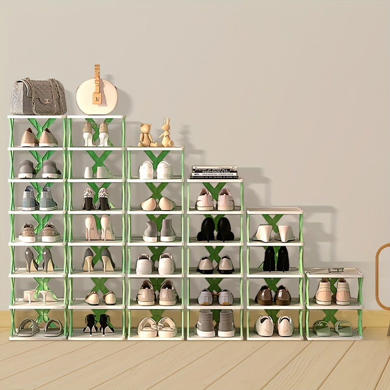 9 Tier Shoe Rack, Space-saving Vertical Shoe Rack