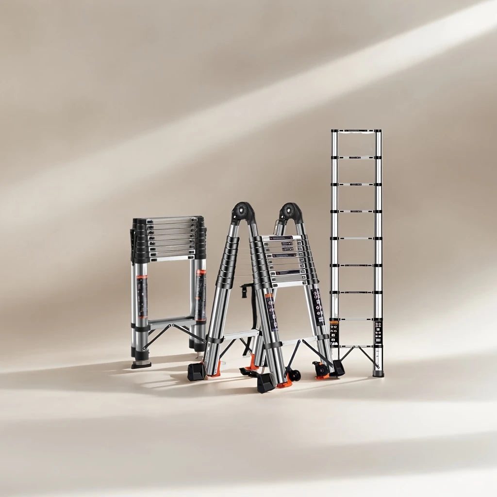 Stainless Steel Telescopic Ladder