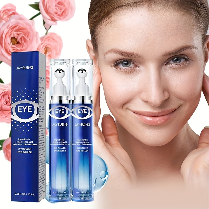 Two Packs of Peptide Moisturizing Eye Cream Roller