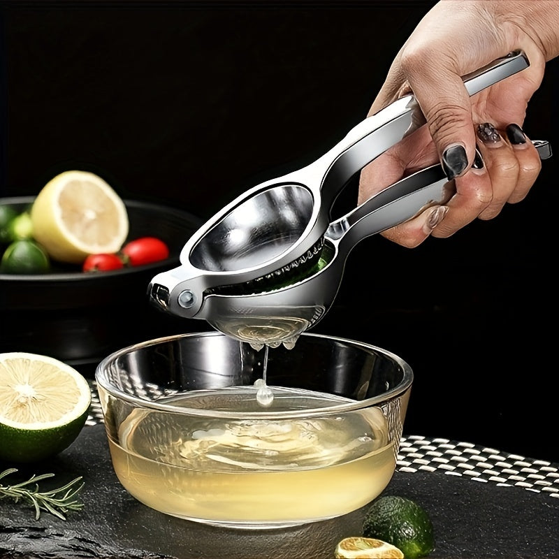 Stainless steel manual citrus juicer