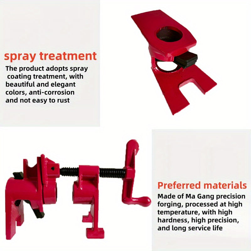 Heavy-Duty Cast Iron Pipe Clamps