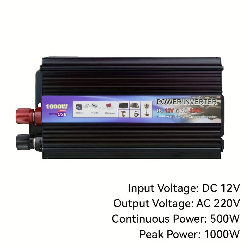 500W/ 1000W(Peak) Power Inverter