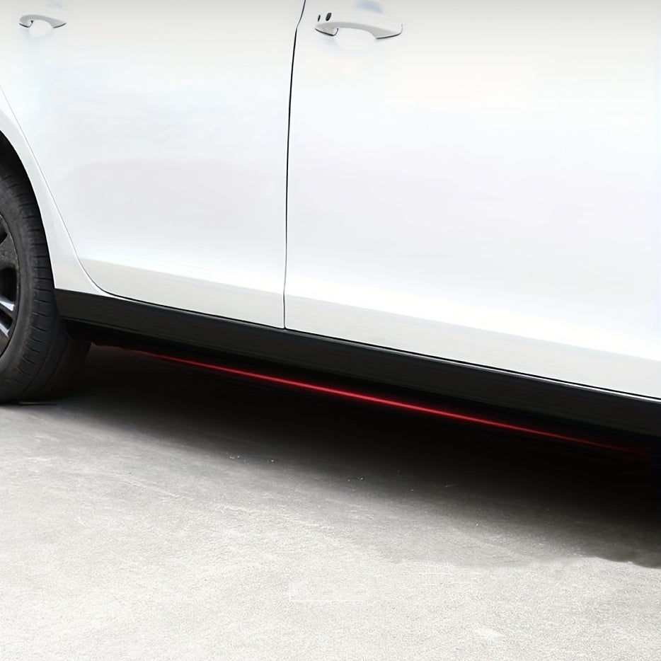Universal Fit Rubber Car Side Guards - Anti-Scratch & Impact Protection
