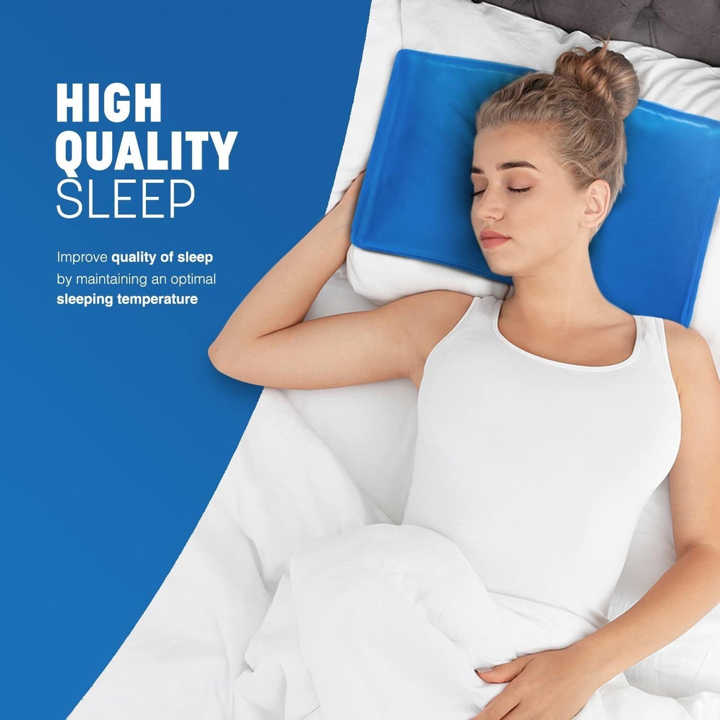 2-Pack Large Cooling Gel Pillows