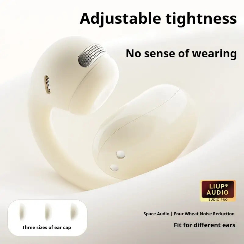 Wireless Clip On Open Ear Headphones