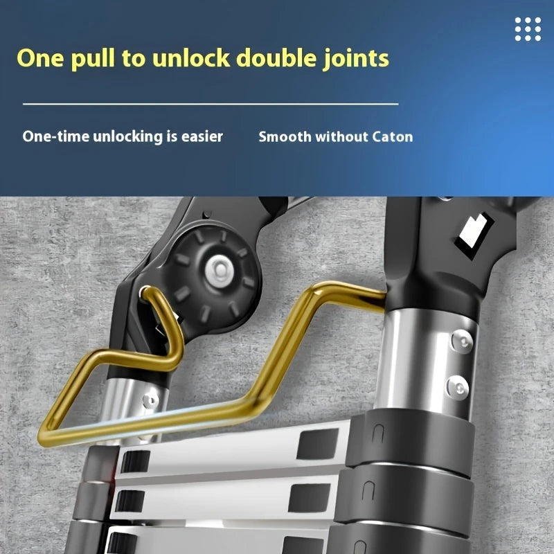 Stainless Steel Telescopic Ladder