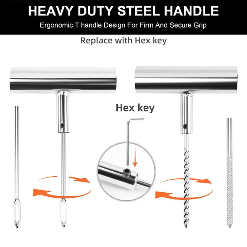 33/57pcs Auto Tire Repair Set