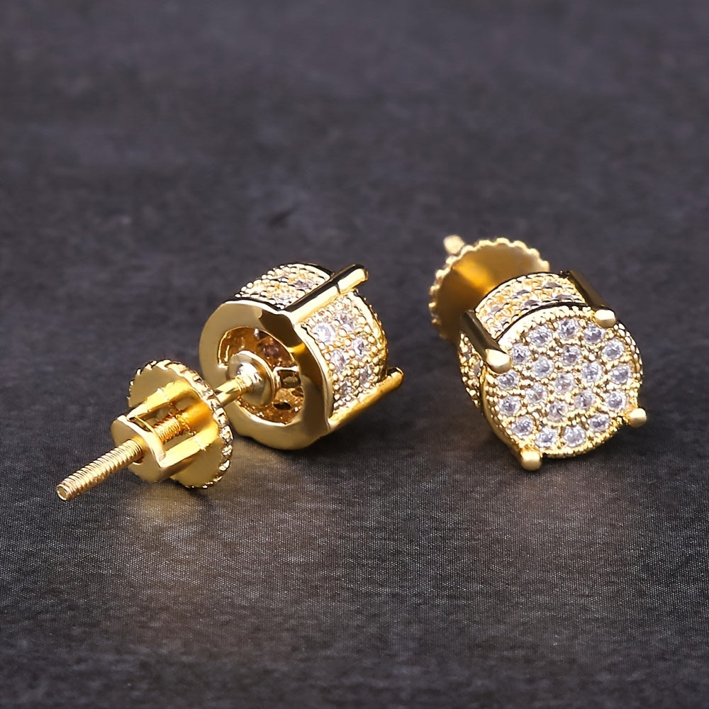 Two pairs of Moissanite Earrings