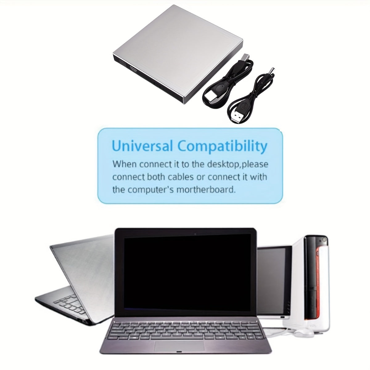 Ultra-thin portable optical drive