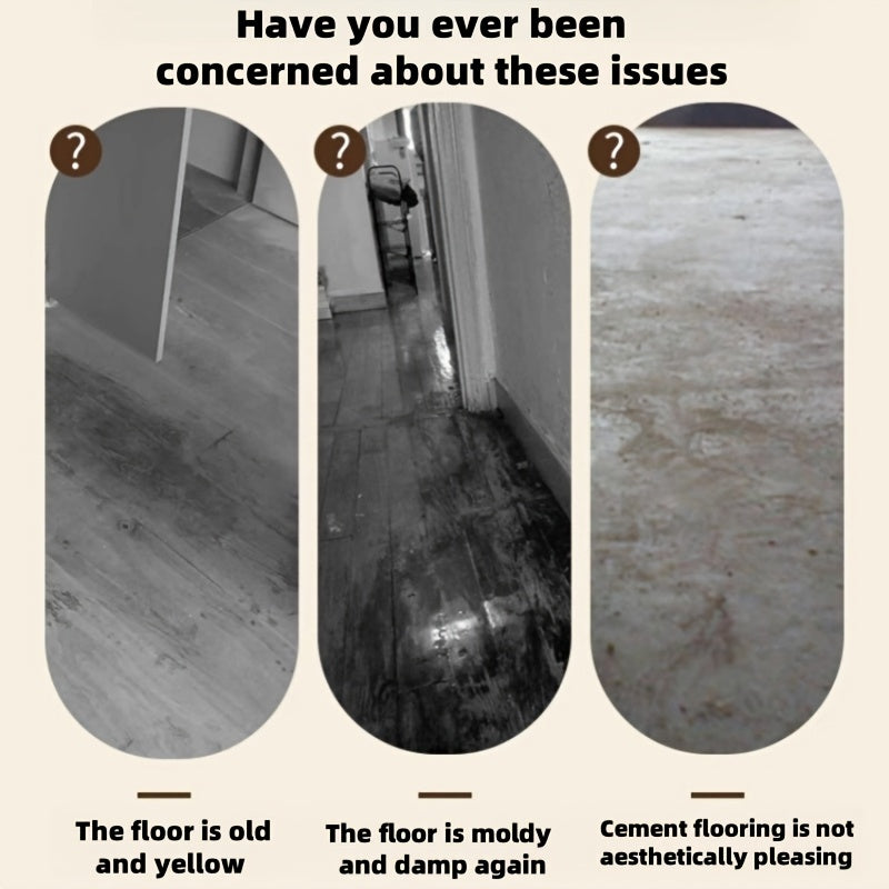 Waterproof, Durable Self-Adhesive Floor Stickers