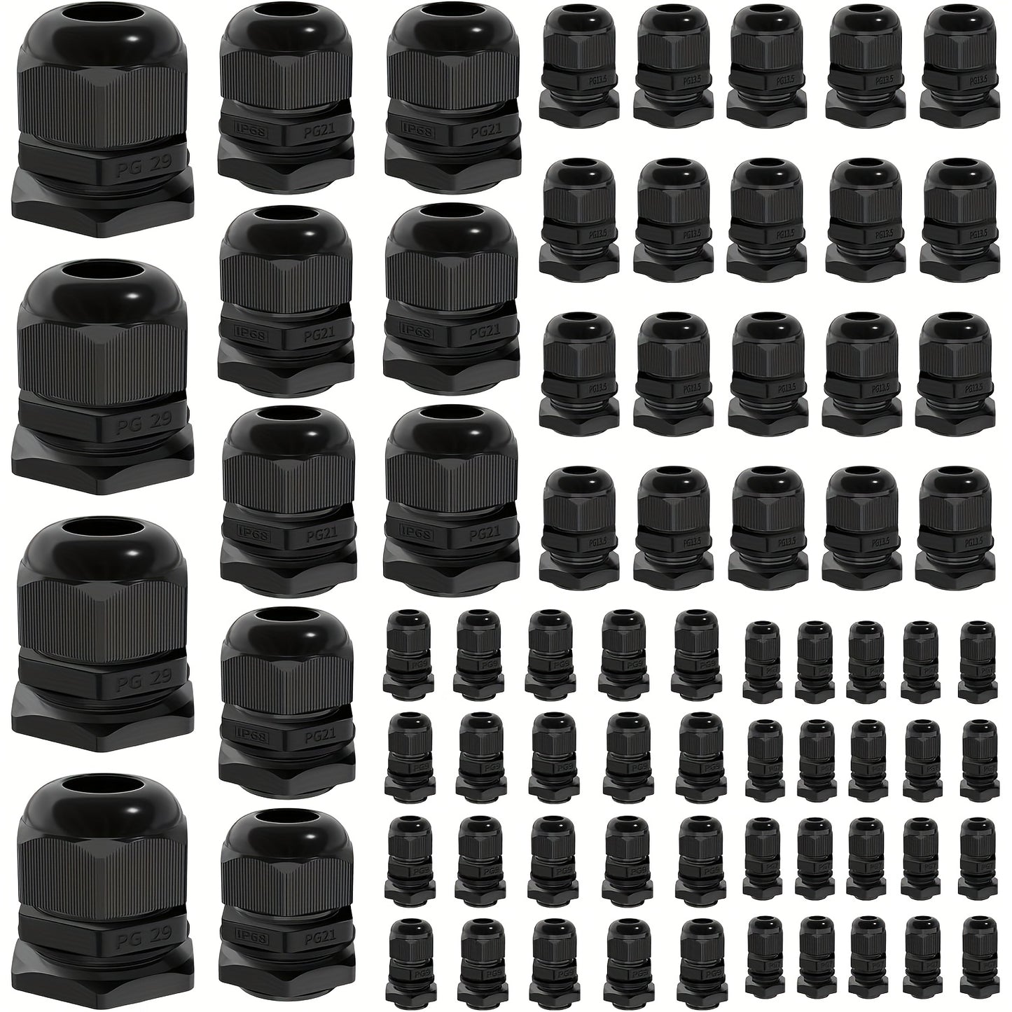 72pcs Cable Glands Kit
