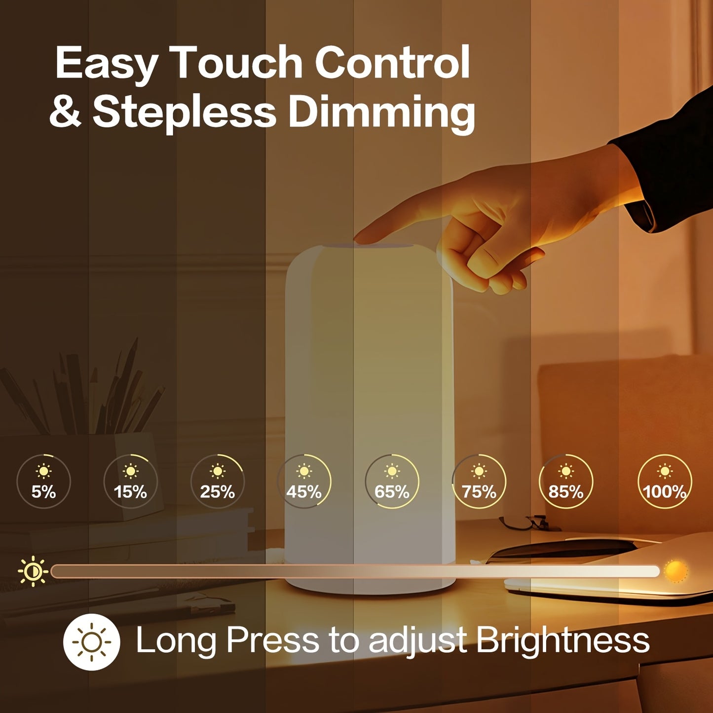 Smart LED Bedside lamp