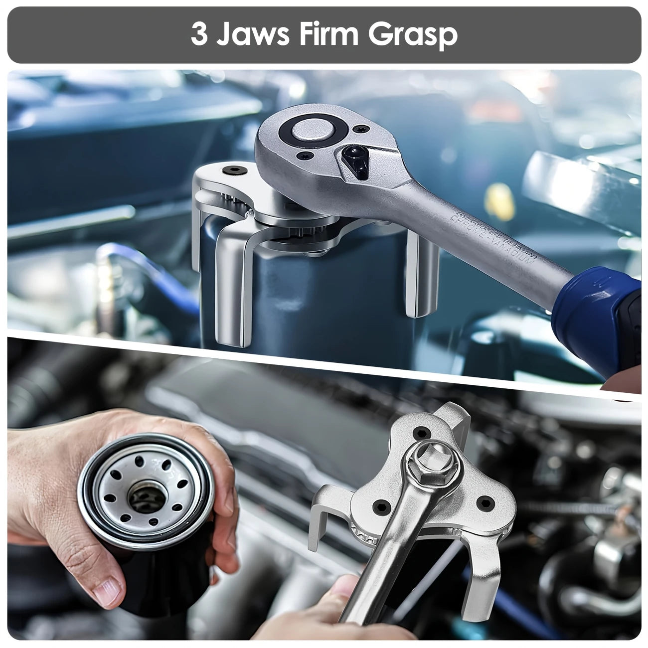 Universal Oil Filter Wrench Adjustable