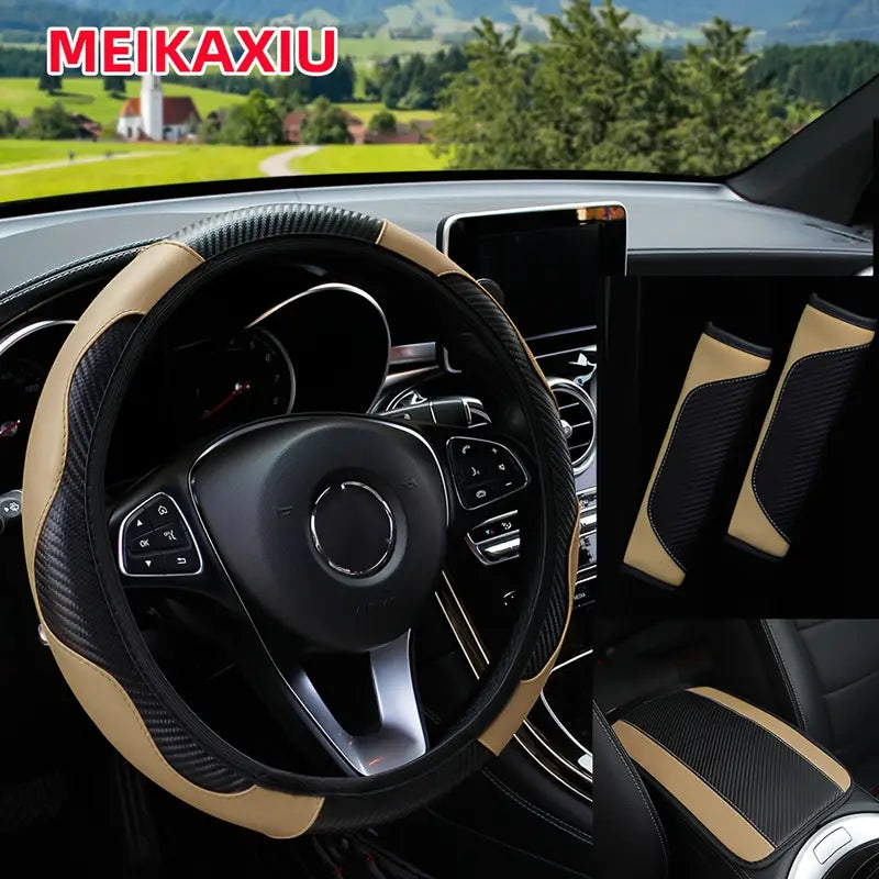 Steering wheel cover