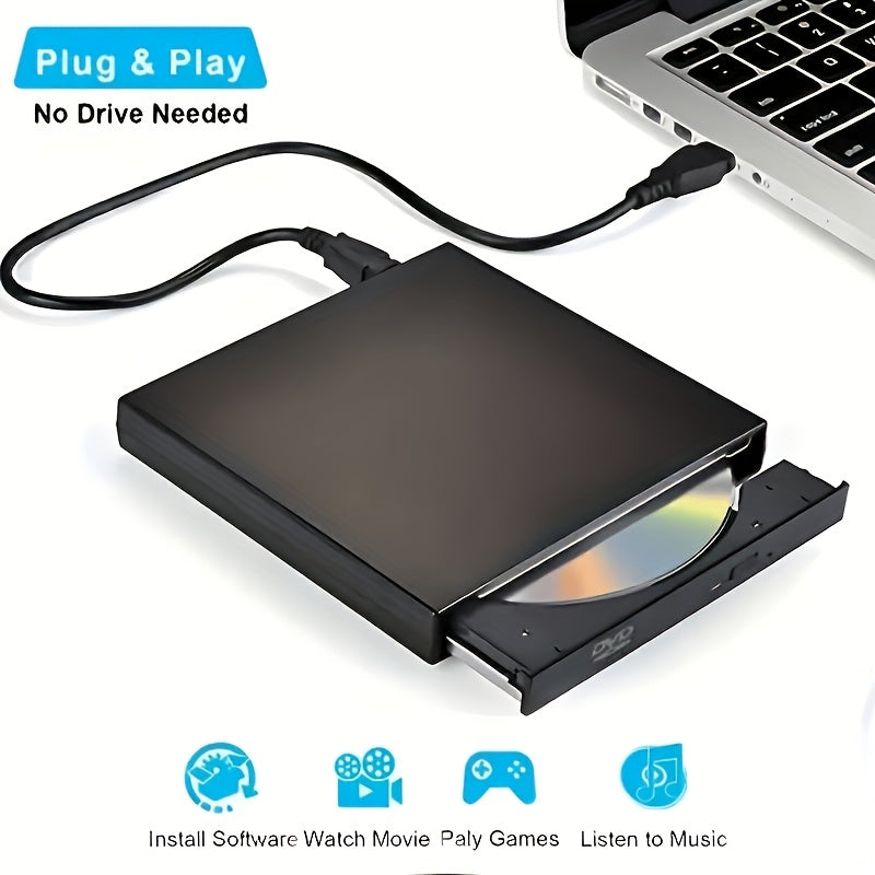 Ultra-thin portable optical drive