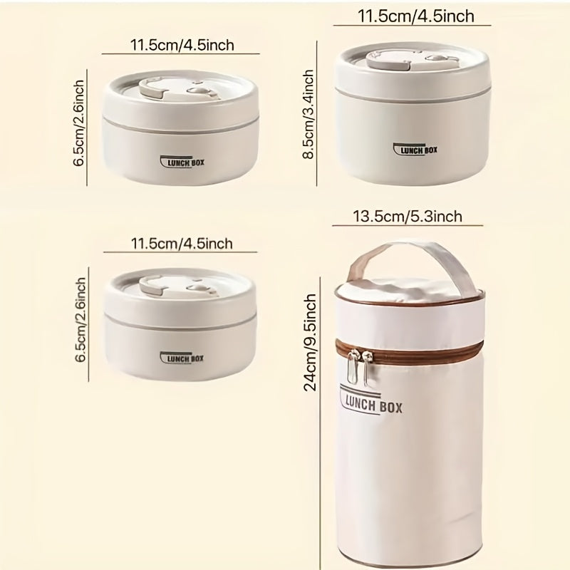 1 Set of Outdoor Insulation Lunch Boxes