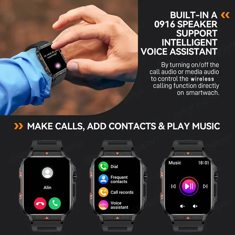 Smart Watch for Men, WIth Wireless Call Smartwacth
