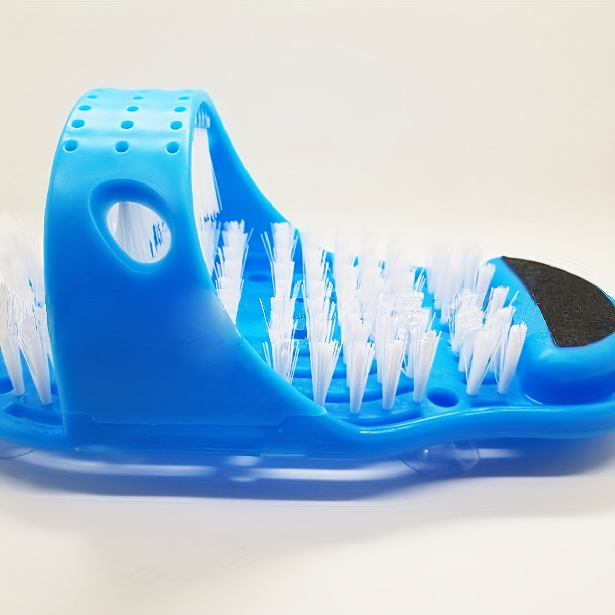 1 Piece Hypoallergenic Silicone Foot Scrubber and Massage Brush