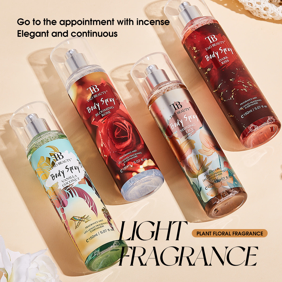 Women'S Hair & Body Fragrance Spray