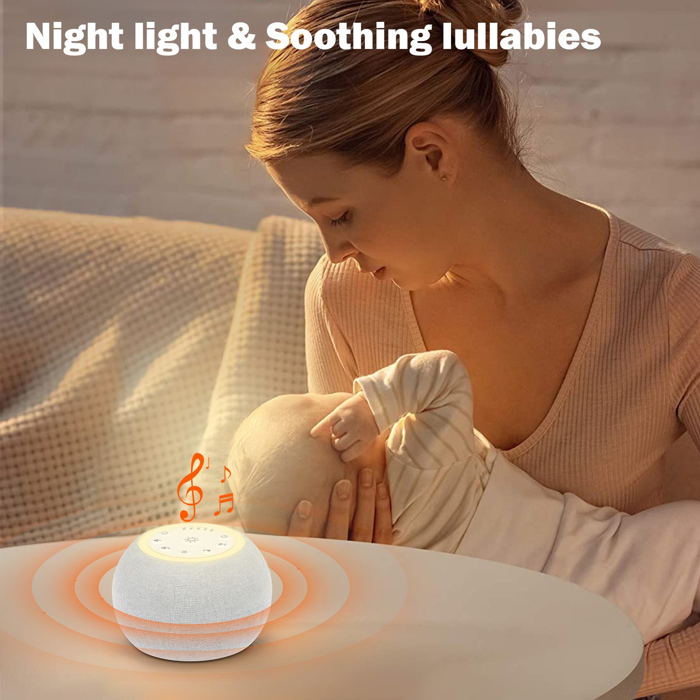 30 Non-Looping Sounds White Noise Machine
