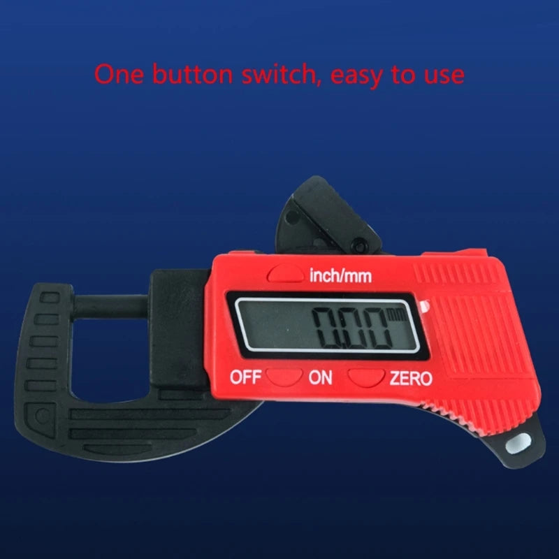 0‑12.7mm Caliper Electronic Thickness Gauge Digital Thickness Gauge