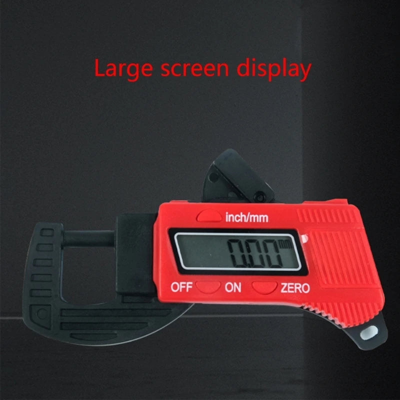 0‑12.7mm Caliper Electronic Thickness Gauge Digital Thickness Gauge