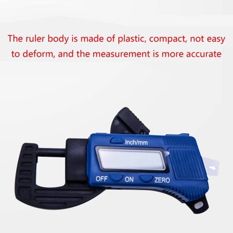 0‑12.7mm Caliper Electronic Thickness Gauge Digital Thickness Gauge