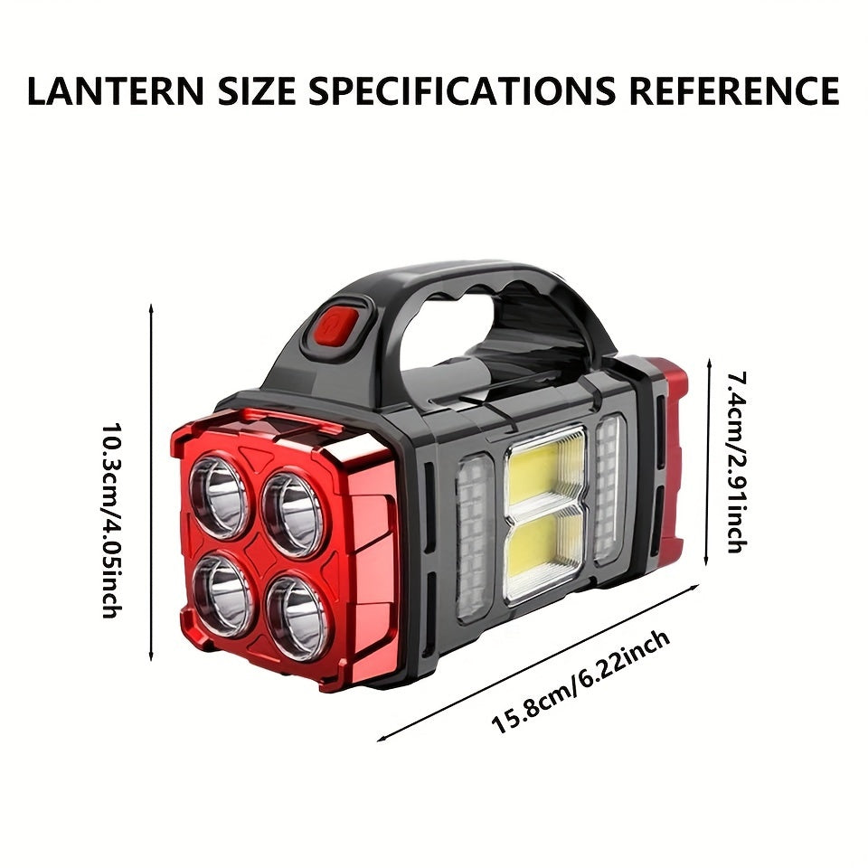 Solar & USB Rechargeable LED Lantern Flashlight