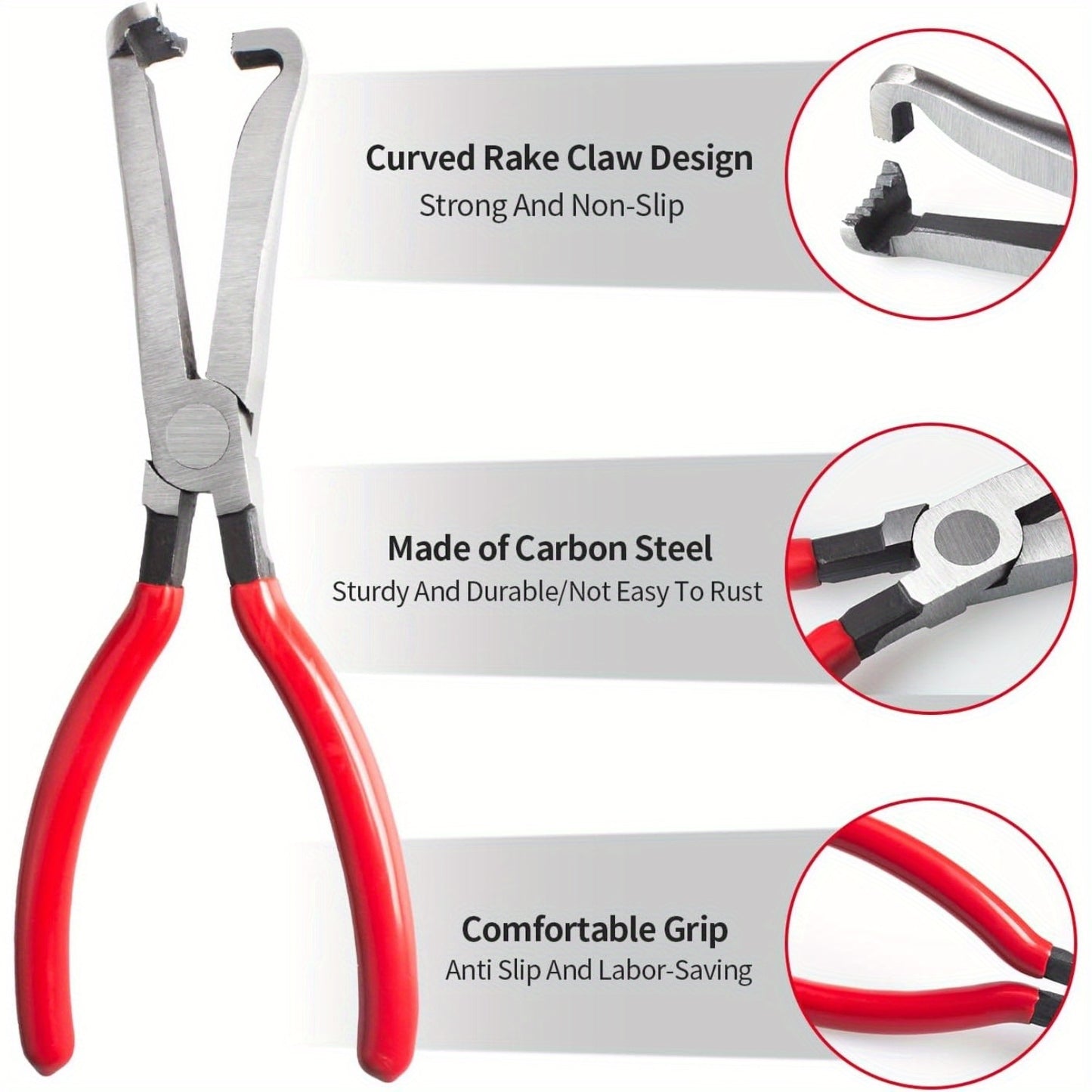 4pcs Electrical Disconnect Pliers for Cars, Electrical Connector Separator Tool