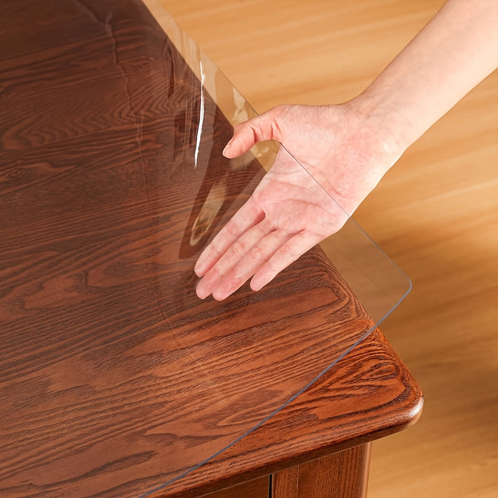 1pc 1.0mm Thick High Quality & Transparent PVC Table Protector