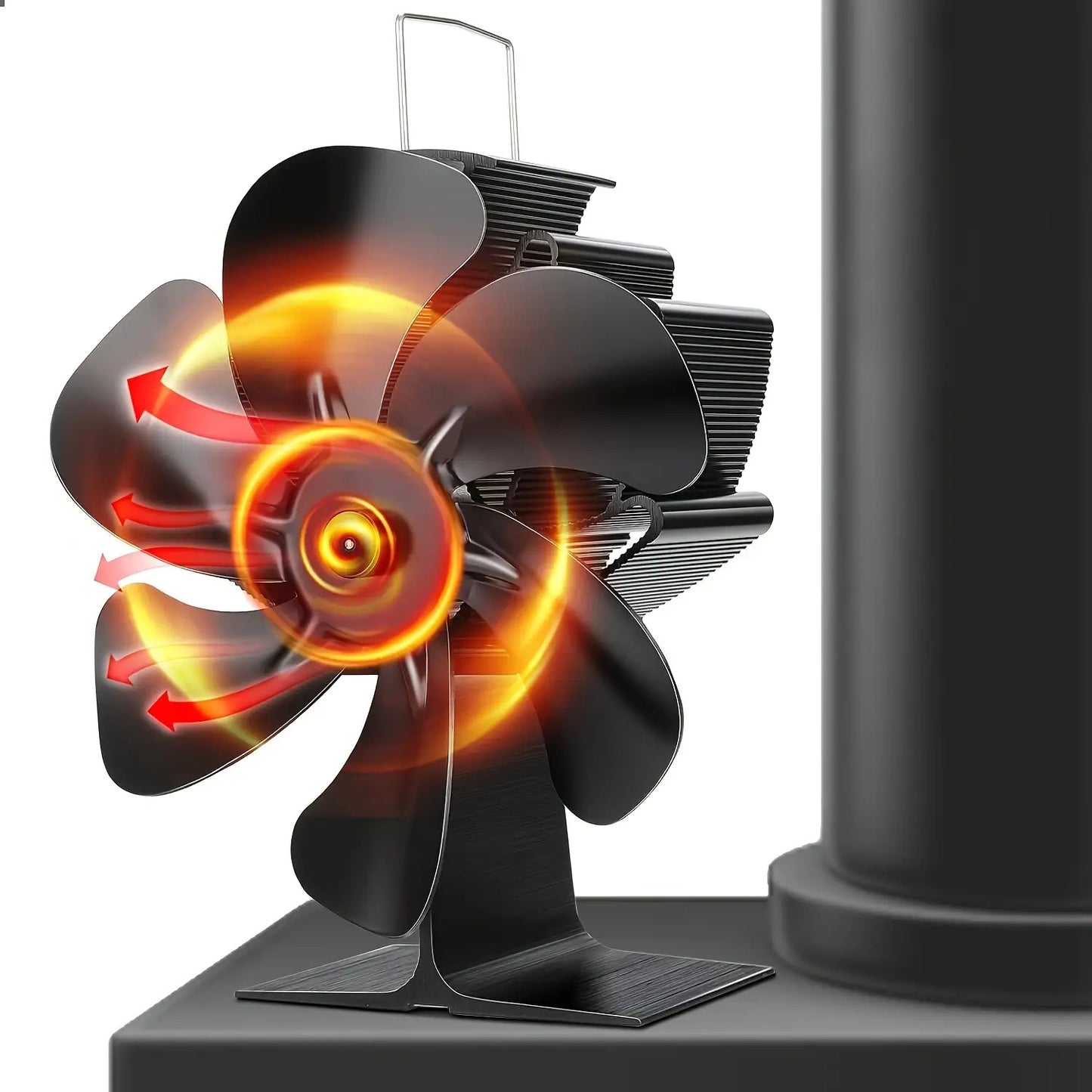 Fireplace fan