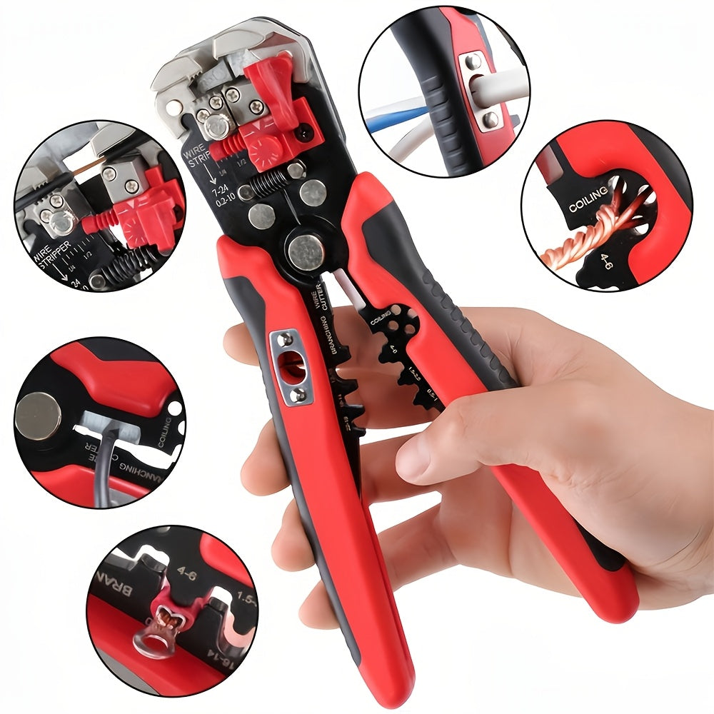 1-Pack Electrician Special Automatic Wire Stripper