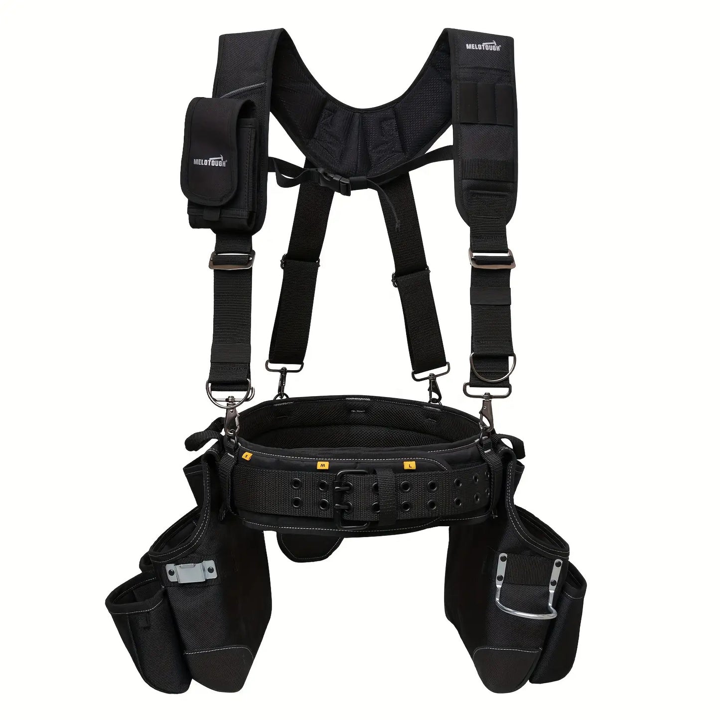 Tool Belt With Suspenders Tool Bag