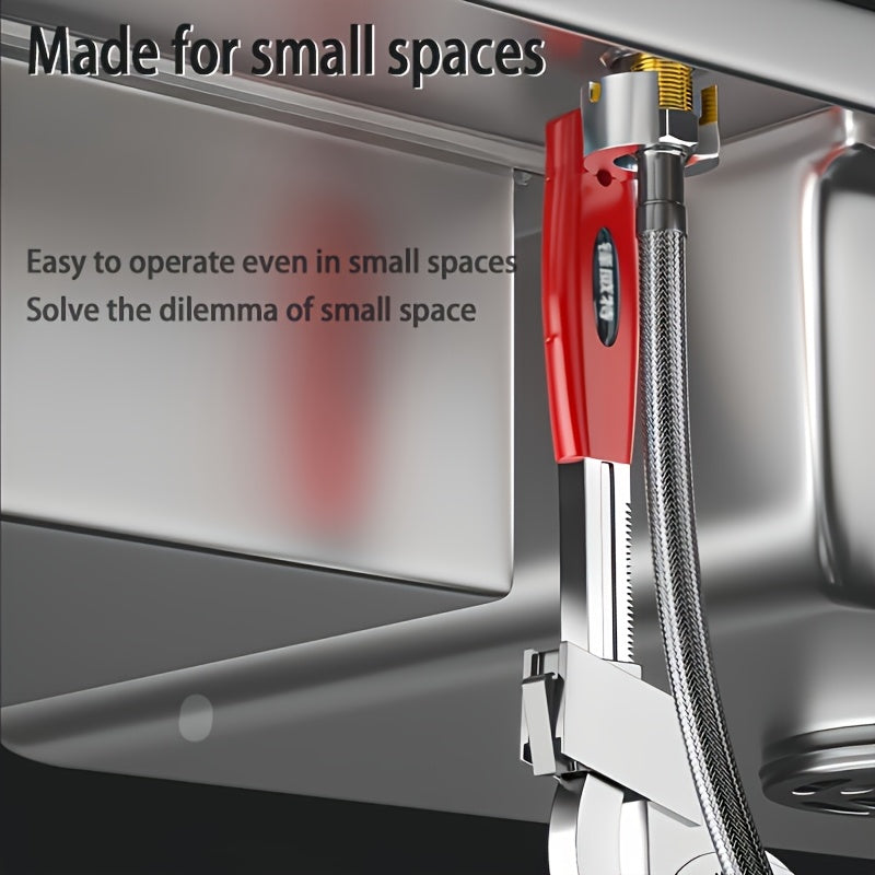 Multifunctional Bathroom Wrench Set Adjustable Pipe Wrench